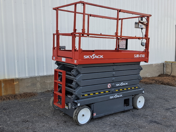 Used 2019 Skyjack SJ4740 Scissor Lifters Texas US | Stack Equipment #1550370