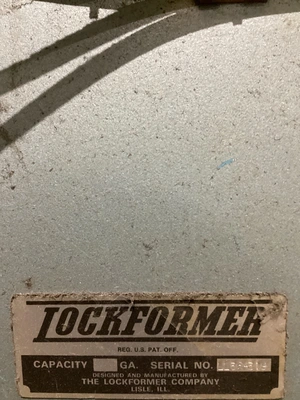 Used LOCKFORMER Letter Lok SIgma 1 High Speed Production Presses Michigan US | iGAM Industrial Marketplace #1336400