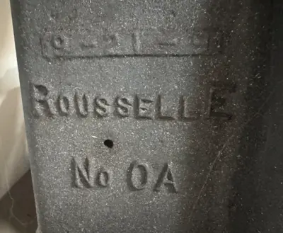 Rousselle Punch Press 5 ton Made in USA Model 0A