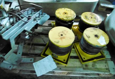 Krauss-Maffei VZU 125/2.5 perforate basket centrifuge, Hastelloy.