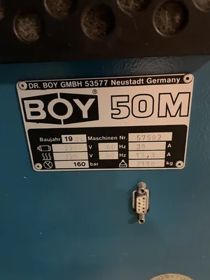 BOY 50M 50 Ton Horizontal Plastic Injection Molding Machine