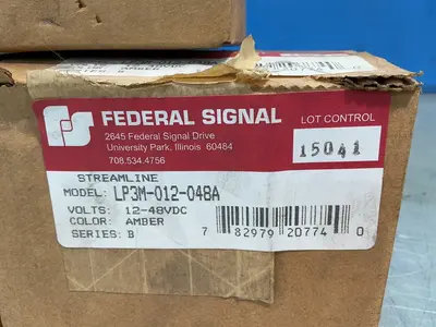Used FEDERAL SIGNAL LP3M012048A Light Source Equipment Ohio US | HGR 24 #1488524