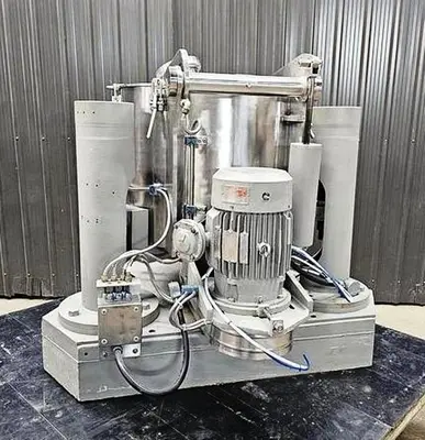 Comi-Condor ALFA/SB-IV sanitary perforate basket centrifuge, 316L SS.