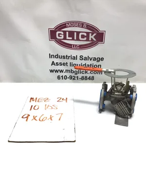 Xomox Tufline 94H719C Sleeved Plug Valve 3/4″ Class #150 CF8M 180PSI Max Press