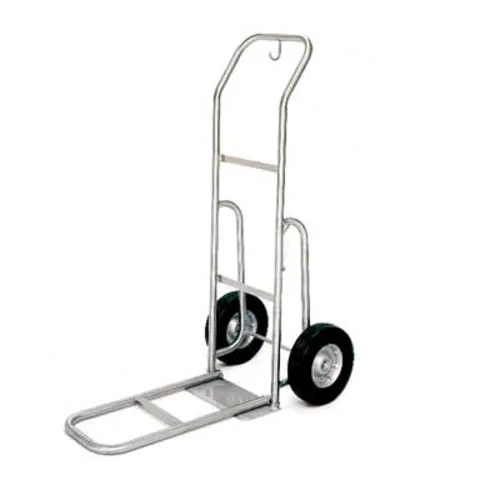 Forbes Industries Standard Bellman's Handtruck w/ 24" Dropnose - Brushed Stainless Steel (1550)