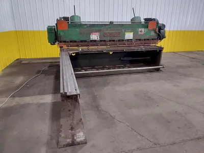 10' X 1/4" CINCINNATI MODEL #1810 MECHANICAL POWER SQUARING SHEAR: STOCK #19012