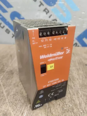 WEIDMULLER 8708670000 PLC Power Supplies | ESS Industrial Equipment Sales (2)