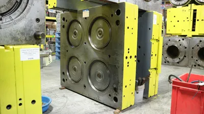 USED Injection Mold Pail Lids
