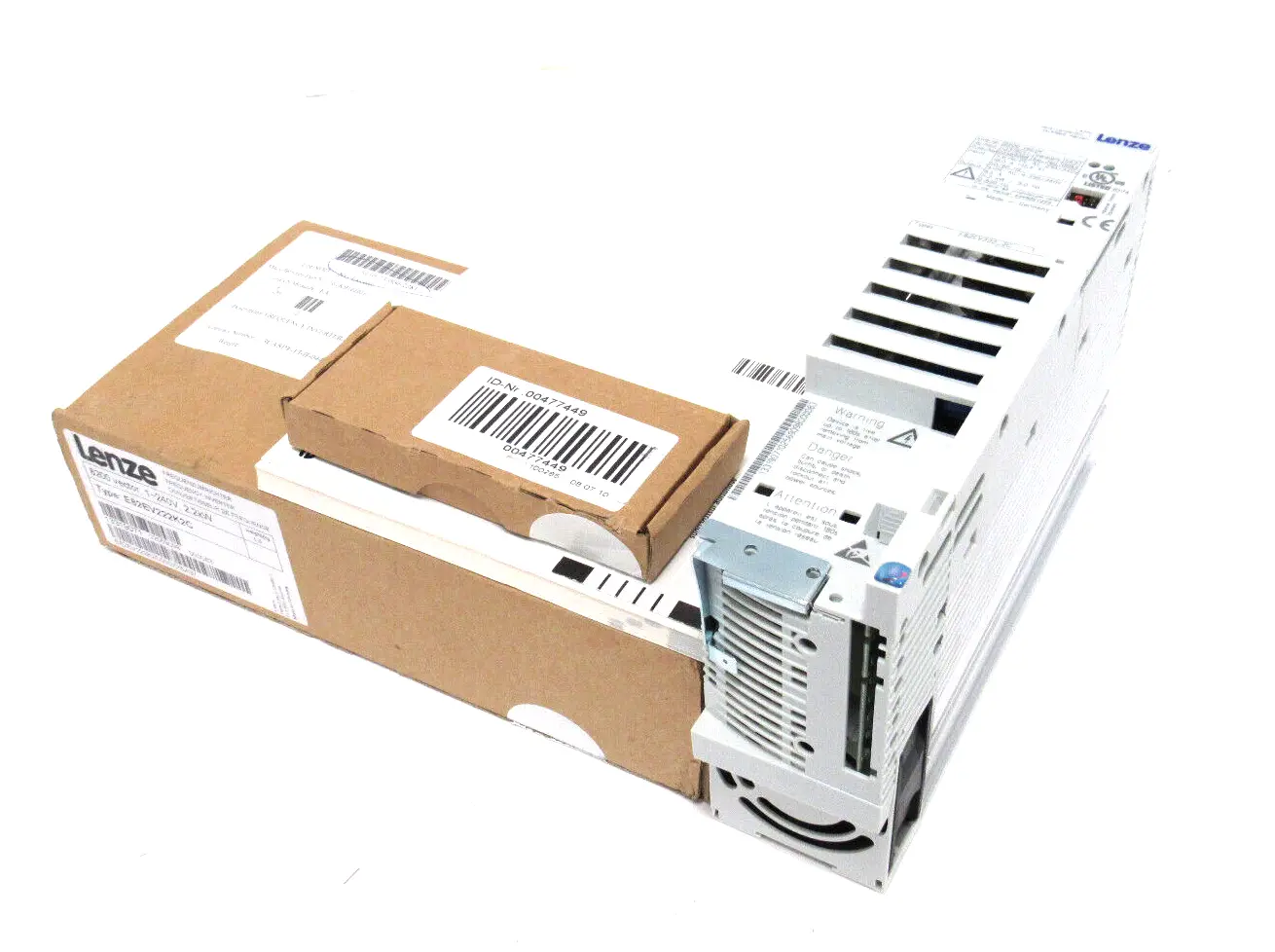 NEW LENZE E82EV222K2C FREQUENCY INVERTER 2.2 KW 3HP 230 VAC