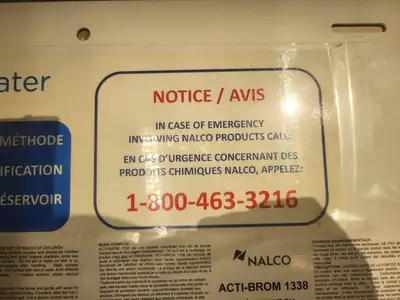 USED NALCO WATER 1231372