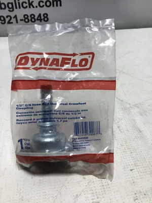 Dynaflo 1/2” Hose End Universal Crowfoot Coupling; 0400569 -NOS