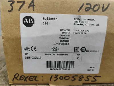 Allen Bradley 100-C37D10 Electrical/PLC/Automation | ESS Industrial Equipment Sales (3)
