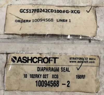 NEW ASHCROFT GC517F0242CD100#G-XCG INDICATING TRANSMITTER GC517F0242CD100GXCG