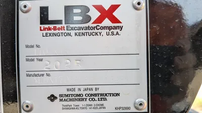 2025 LINK BELT EXCAVATORS 170 X4S Excavators | Mid South Machinery (3)