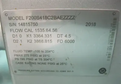 USED Micro Motion F200 S418C2BAEZZZZ