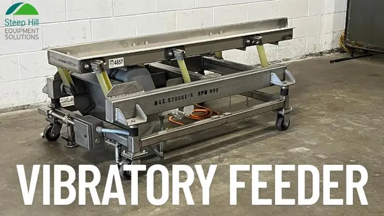Used VIBRATORY PROCESS MAX STROKE 5 Vibratory Conveyors | Steep Hill Equipment Solutions #773496