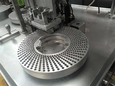 Pharmafill Model CF2 Stainless Steel Semiautomatic Filler