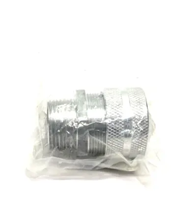 NEW HUBBELL KELLEMS CORD CONNECTOR STRAIGHT MALE .75-.88" 1" ALUMINUM