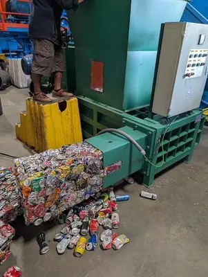 Can Briquetting Baler