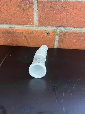 USED CHEMGLASS JOINT SIZE: 29/42  MIN. 124 (MM), MAX. 142 (MM), BELLOWS ADAPTER