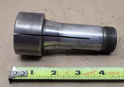 5C STEP COLLET, 2" HEAD DIAMETER, 1-1/8" HEAD THICKNESS, 5/8" PILOT HOLE, 4.5" OAL