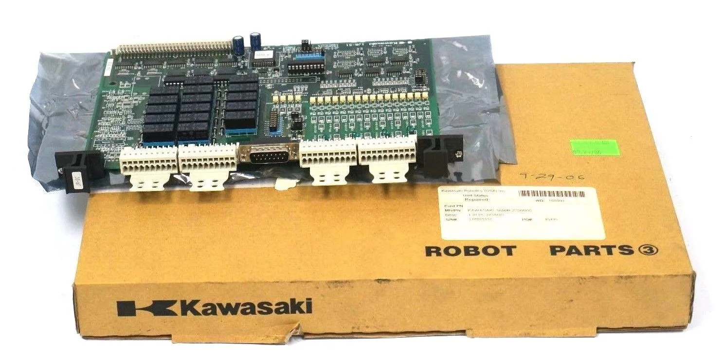 KAWASAKI ROBOTICS 50999-2206R00 INTERFACE BOARD 1JR-51 , 509992206R00
