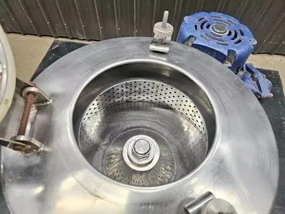 US Filtermaxx PTDM-25 perforate basket centrifuge, 316SS.