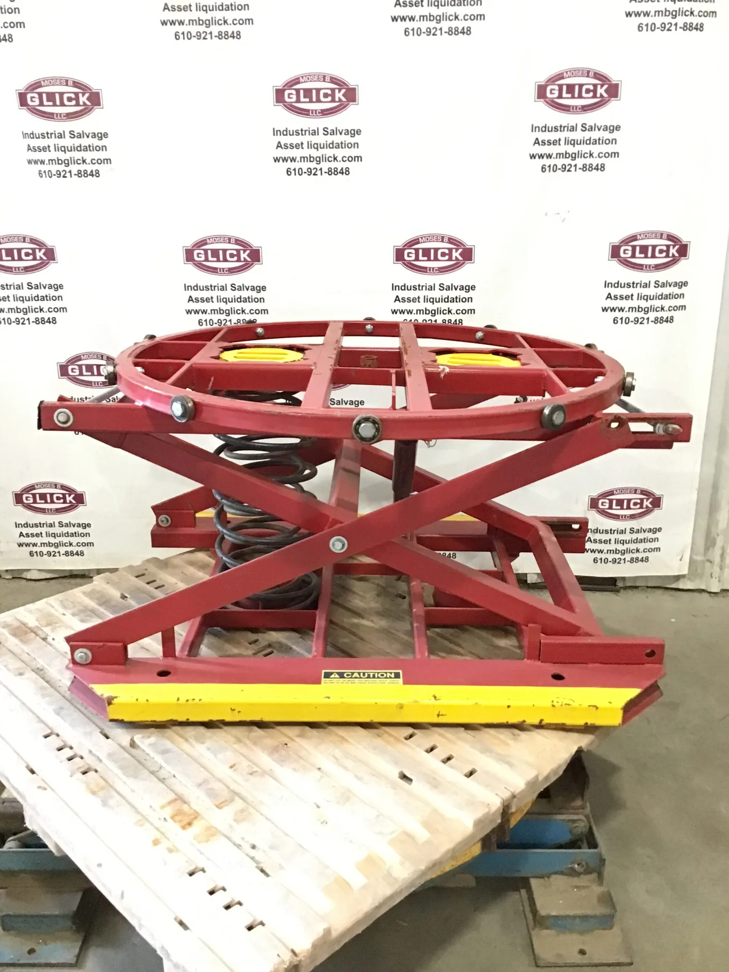 Southworth PalletPal Spring Rotary Bins Load Levelers Scissor Lift Table
