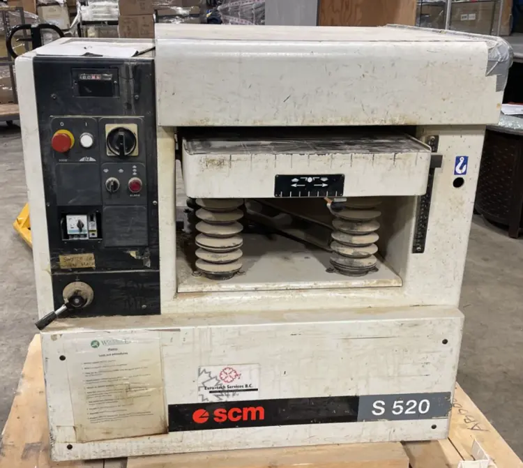 Used SCM S 520 Woodworking Planers | Coast Machinery Group #874943