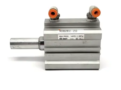 NCDQ2B32-25D | SMC  Compact Pneumatic Cylinder 145PSI - Used