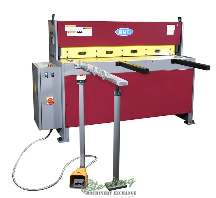 New | in-Stock GMC EPS-0410M Power Squaring Shears (Gauge) California US | Sterling Machinery Exchange #1466076