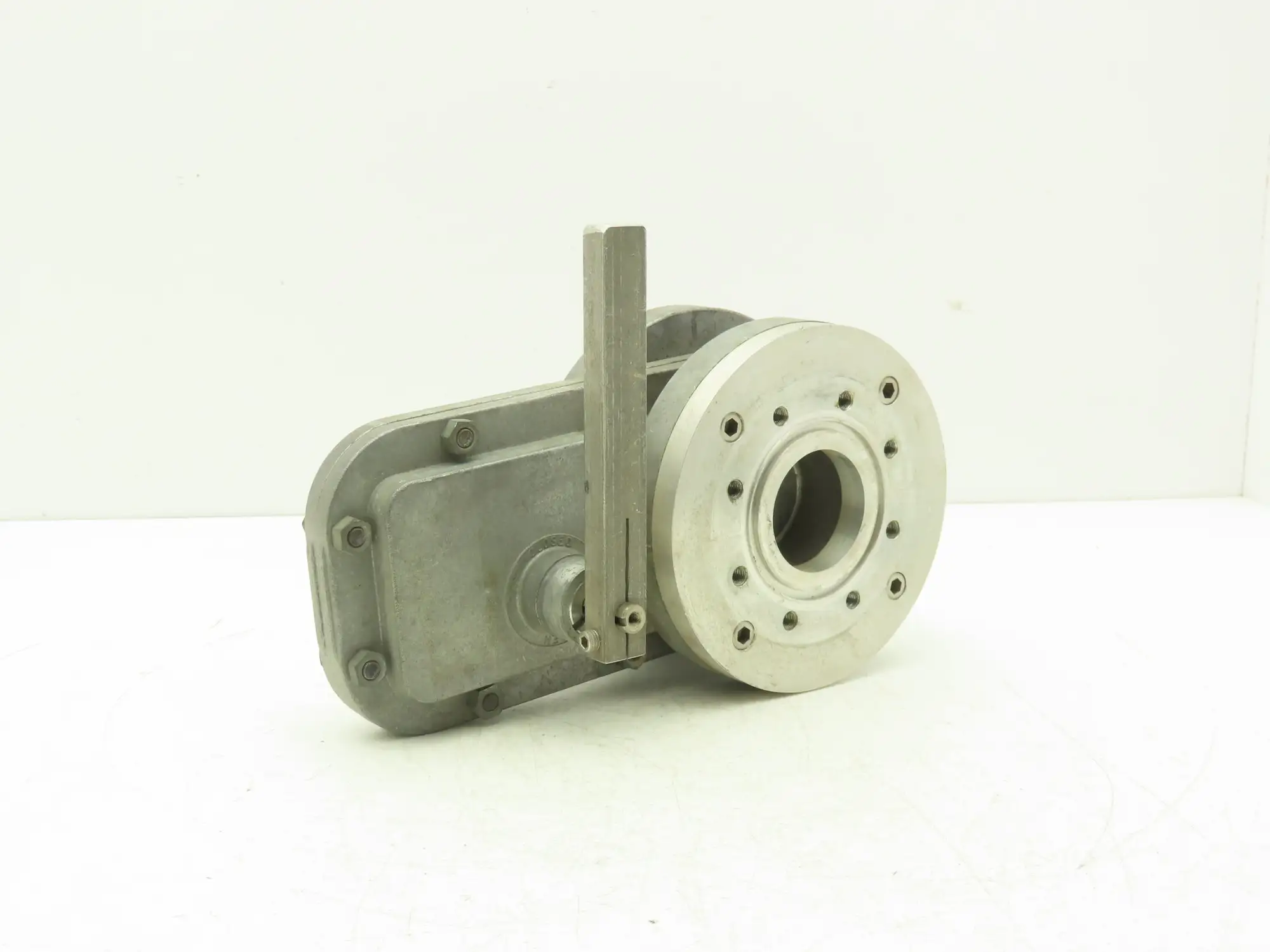Vacuum Research Company S482 2" Flanged Knife Manual Gate Valve Rubber Seat