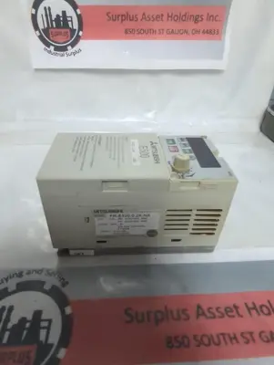 Used MITSUBISHI ELECTRIC FR-E520-0.2K-NA Industrial Controls Ohio US | Surplus Asset Holdings #1295328