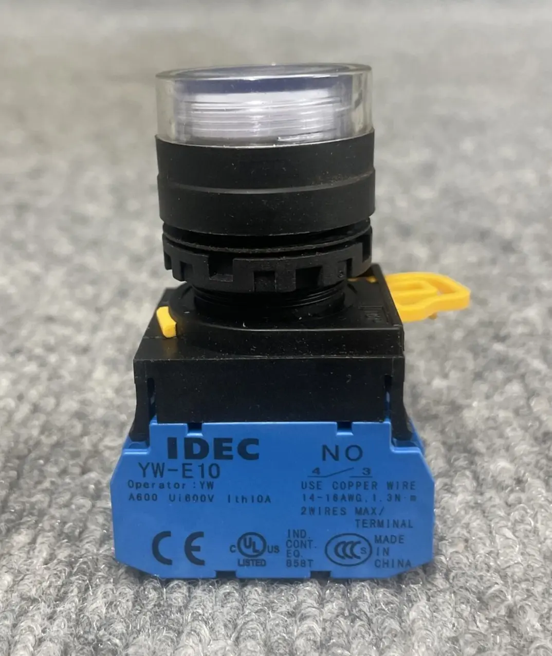 Used IDEC YW-DE YW-E-10 Misc Electrical & Power Parts California US | Davliegogo LLC #1710623