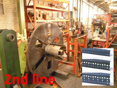 USED REDIRACK PRODUCTION LINE FOR MAKING INDUSTRIAL RACKS