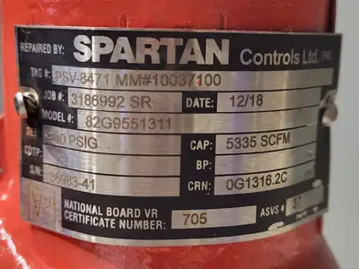 USED TAYLOR VALVE 82G9551311