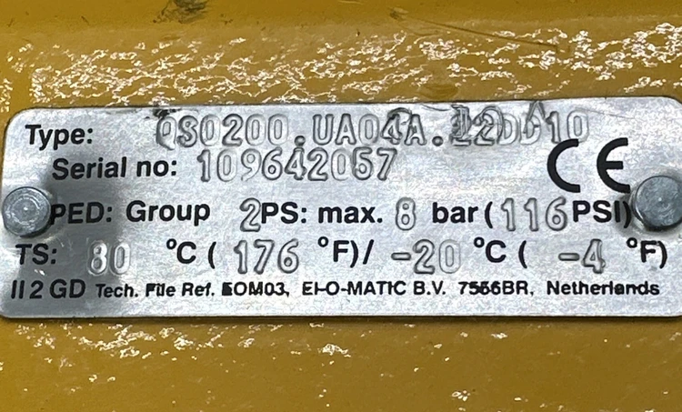 New | in-Stock EMERSON QS0200.UA03A.19DA10 Rotary Actuators Indiana US | J&J Industrial Supply #715014