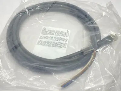 NEW MURR ELEKTRONIK FEMALE M12 POWER CONNECTOR WITH CABLE 3M