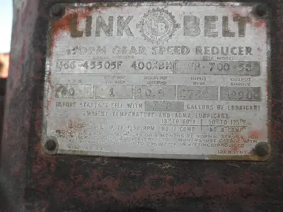 USED LINK-BELT WB-700-58