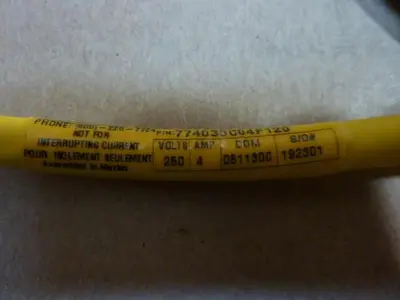 New | in-Stock BRAD HARRISON / WOODHEAD 774030C04F120 Cable & Wire Michigan US | Ideal Machinery #884091
