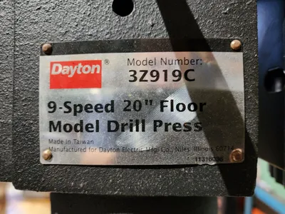 USED DAYTON 3Z919C