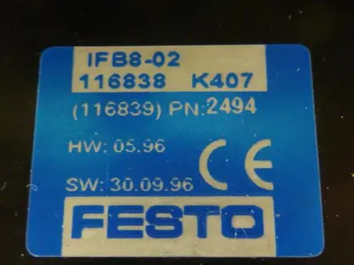 USED FESTO IFB8-02