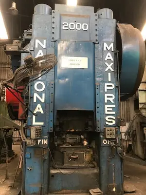 USED 1972 NATIONAL 2000 TON MAXI PRESS FORGING PRESS