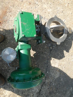 Fisher 8" 150 Class, 316 Stainless E-Disc Control Valve