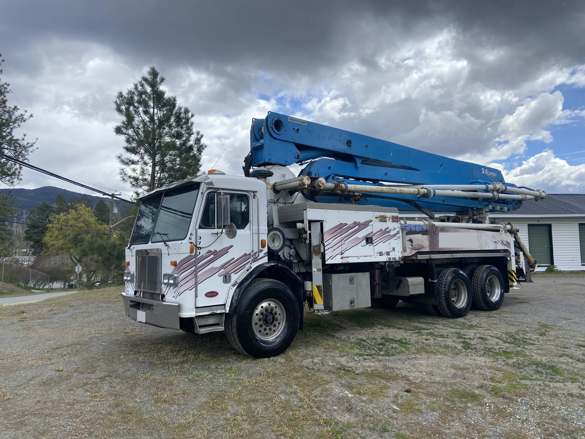 Used 2007 ALLIANCE JXR-37-4.16 Concrete Pumps Colorado US | Concrete Pump Depot #1394079
