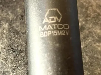 MATCO ADV  BDP15M2V 3/8 Drive 16mm Impact Socket  2.5" Deep  12 Point