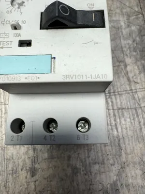SIEMENS 3RV1011-1JA10 Electrical/PLC/Automation | ESS Industrial Equipment Sales (10)