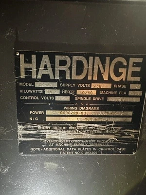 USED 1991 HARDINGE CONQUEST CS42