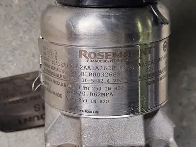 Used ROSEMOUNT 3051SAL2PC2AA1A2620ZFF Misc Electrical & Power Parts British Columbia CA | Lenmark #253489