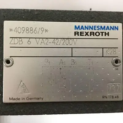 USED MANNESMANN REXROTH ZDB 6 VA2-42/200V
